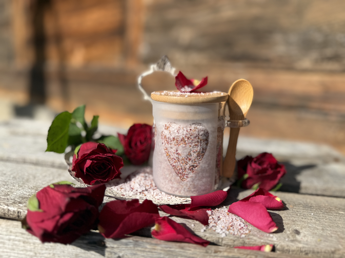 handgefilztes Herz - Handschmeichler