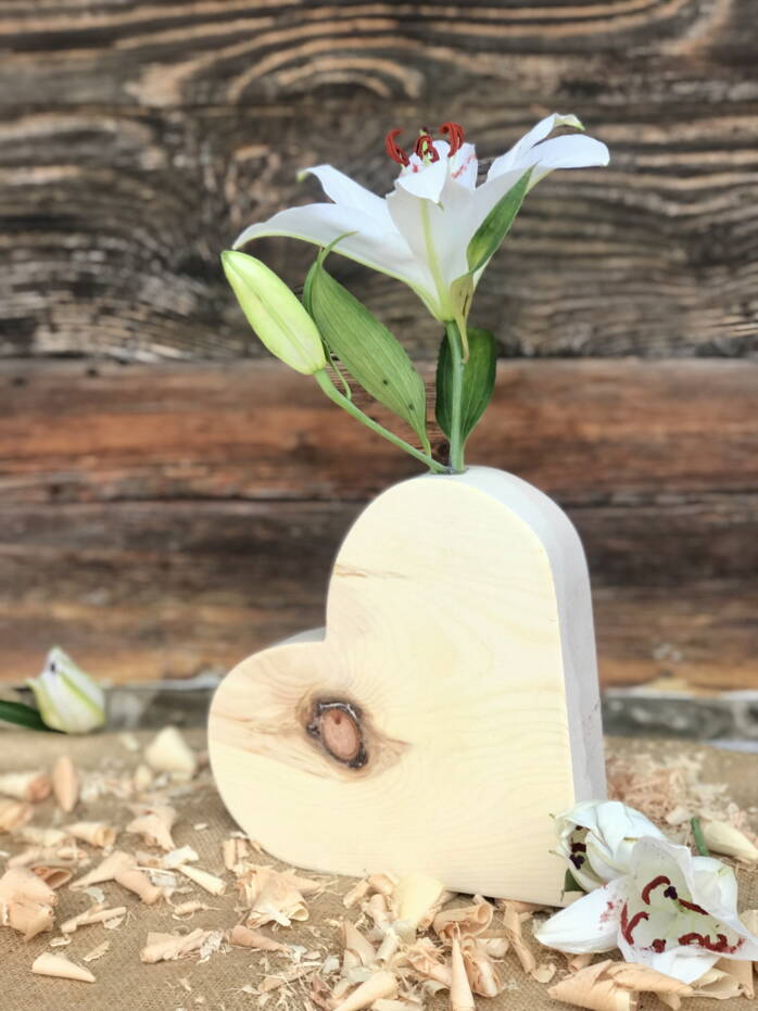 Arvenholz Herz Väsli Arvenholz Herz Väsli