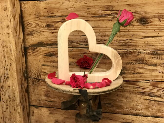 Arvenholz Herz Väsli Arvenholz Herz Väsli