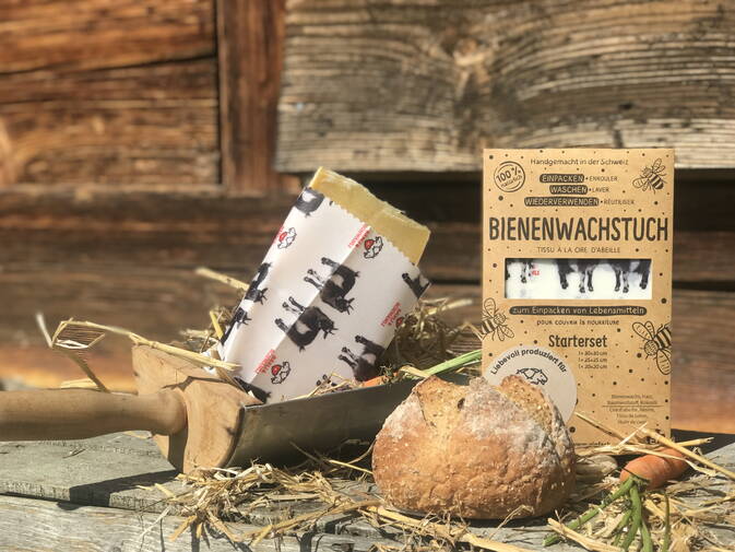 Bienenwachstücher mit Geissli Bienenwachstücher mit Geissli