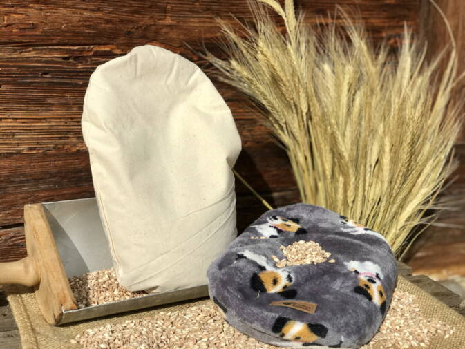 Kuschelkissen mit UrDinkel für Hunde (wärmt oder kühlt)